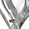 Antique Silver Heart Mirrored Tealight Holder in Large Accessories Hill Interiors 