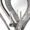 Antique Silver Heart Mirrored Tealight Holder in Small Accessories Hill Interiors 