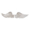 Antique Silver Horizontal Angel Wings Accessories Hill Interiors 