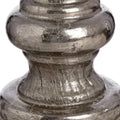 Antique Silver Mercury Glass Candle Stand Accessories Hill Interiors 