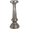 Antique Silver Mercury Glass Candle Stand Accessories Hill Interiors 