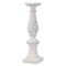 Antique White Large Twisted Candle Column Accessories Hill Interiors 