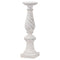 Antique White Twisted Candle Column Accessories Hill Interiors 