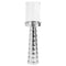 Apollo Cast Silver Large Candle Holder Accessories Hill Interiors 