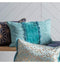 Ariel Embellished Fringe Teal Cushion Accessories Regency Studio 