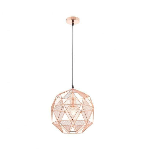 Armour Pendant Light Copper Lighting Regency Studio 