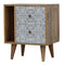 Artea Porcelain Pattern Mini Cabinet Sleeping Artisan Furniture 