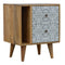 Artea Porcelain Pattern Mini Cabinet Sleeping Artisan Furniture 