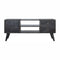 Ash Black 4 Drawer Media Unit Living Artisan Furniture 