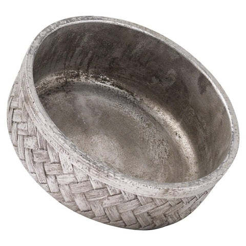 Aspen Woven Effect Decorative Bowl Accessories Hill Interiors 