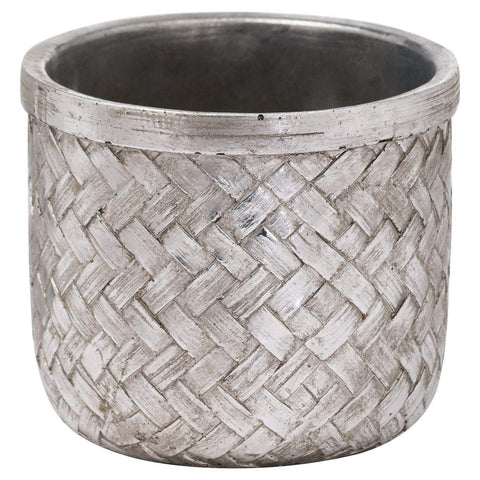 Aspen Woven Effect Large Planter Accessories Hill Interiors 