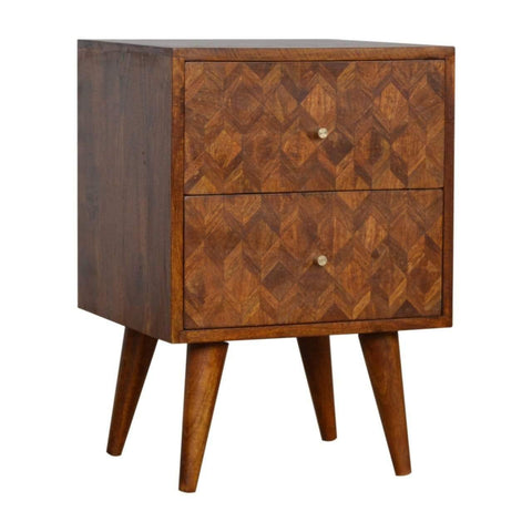 Assorted Chestnut Bedside Sleeping Artisan Furniture 