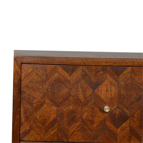 Assorted Chestnut Bedside Sleeping Artisan Furniture 