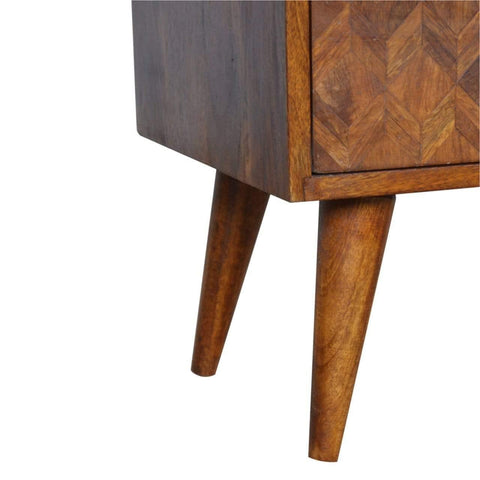 Assorted Chestnut Bedside Sleeping Artisan Furniture 