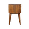 Assorted Chestnut Bedside with Open Slot Sleeping Artisan Furniture 