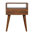Assorted Chestnut Bedside with Open Slot Sleeping Artisan Furniture 