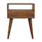 Assorted Chestnut Bedside with Open Slot Sleeping Artisan Furniture 