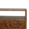 Assorted Chestnut Bedside with Open Slot Sleeping Artisan Furniture 