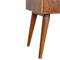 Assorted Chestnut Bedside with Open Slot Sleeping Artisan Furniture 