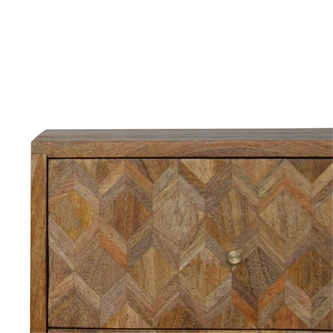Assorted Oak-ish Bedside Sleeping Artisan Furniture 