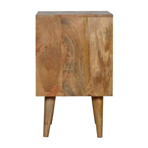 Assorted Oak-ish Bedside Sleeping Artisan Furniture 