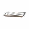 Astor Distressed Mirrored Tray With Wooden Detailing Accessories Hill Interiors 