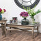 Astor Glass Coffee Table With Mirror Detailing Living Hill Interiors 