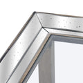 Astor Glass Side Table With Mirror Detailing Living Hill Interiors 