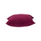 Aubergine Velvet Cushion 40x40cm Accessories Hill Interiors 