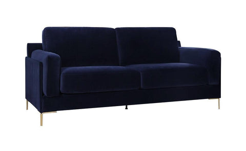 Aubyn 2-Seater Sofa - Dark Blue Sofas Distinction Furniture 