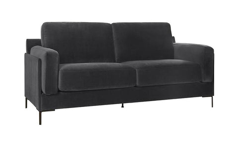 Aubyn 2-Seater Sofa - Dark Grey Sofas Distinction Furniture 