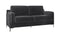 Aubyn 2-Seater Sofa - Dark Grey Sofas Distinction Furniture 