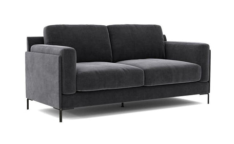 Aubyn 2-Seater Sofa - Dark Grey Sofas Distinction Furniture 