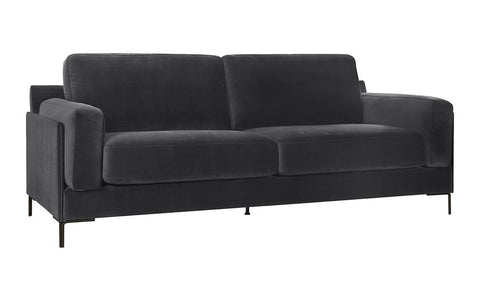 Aubyn 3-Seater Sofa - Dark Grey Sofas Distinction Furniture 