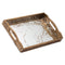 Augustus Large Mirrored Tray With Marbling Effect Accessories Hill Interiors 