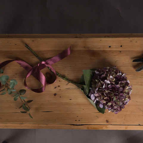 Autumn Burgundy Hydrangea Accessories Hill Interiors 