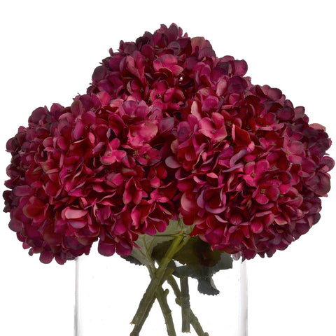 Autumn Ruby Hydrangea Accessories Hill Interiors 