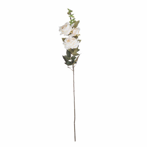 Autumn White Rose Spray Accessories Hill Interiors 