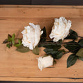 Autumn White Rose Spray Accessories Hill Interiors 