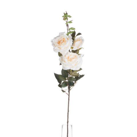 Autumn White Rose Spray Accessories Hill Interiors 