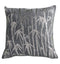 Bamboo Palm Metallic Cushion Grey Accessories Regency Studio 