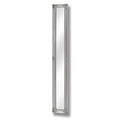Baroque Slimline Antique Silver Full Length Mirror Mirrors Hill Interiors 