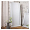 Baskin Rectangle Mirror Silver 53x23.5" Sleeping Regency Studio 