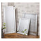 Baskin Rectangle Mirror Silver 53x23.5" Sleeping Regency Studio 