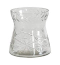 Bauzon Crystal Cut Vase Small Clear Accessories Regency Studio 