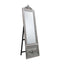 Belvedere Silver Cheval Mirrors Regency Studio 