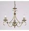 Bernice 3 Pendant Light Antique Brass Lighting Regency Studio 