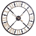 Black And Gold Skeleton Clock Accessories Hill Interiors 