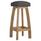 Black Tweed Studded Bar Stool Dining Artisan Furniture 