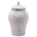 Bloomville Large Stone Ginger Jar Accessories Hill Interiors 